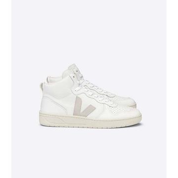 Inalti Dama Veja V-15 LEATHER White/Beige | RO 368OKI